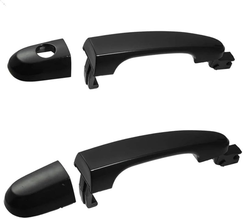Front Right Black Exterior Door Handle For Kia Sportage 2005 2006 2007 2008 2009 2010 - Image 5