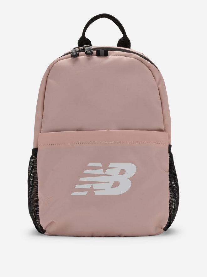 New Balance Pink Logo Detail Backpack - Image 1