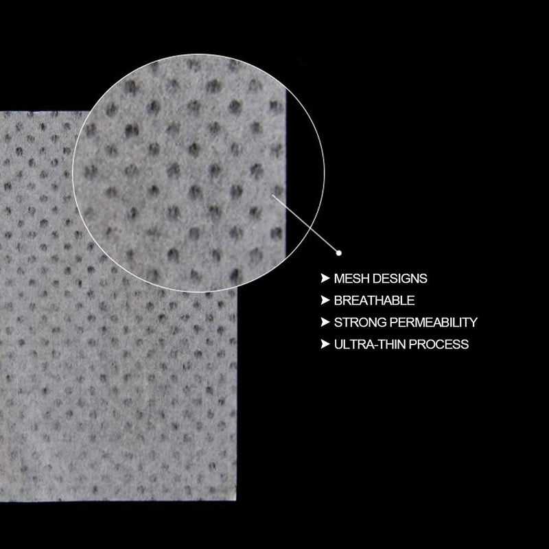 woobles Hair Perm Paper, Perm Papers Barber Shop UltraThin Hair Perm Paper Wraps for Salon Home Styling Hair Mesh Breathable Perming Paper Hairdressing Tool Salon Styles End Wraps Paper for Hair(Perm paper) - Image 4