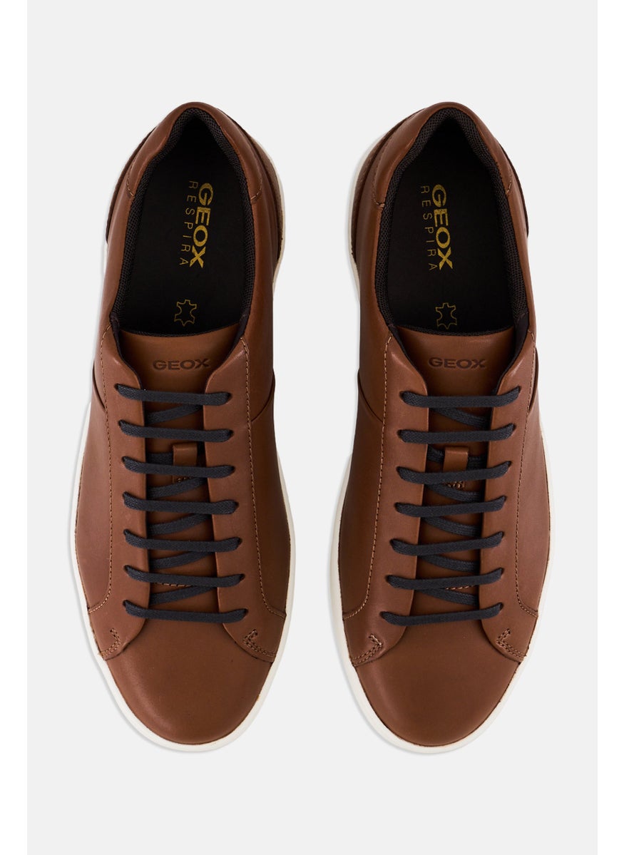GEOX Men Regio Lace Up Shoes, Brown  - Image 3