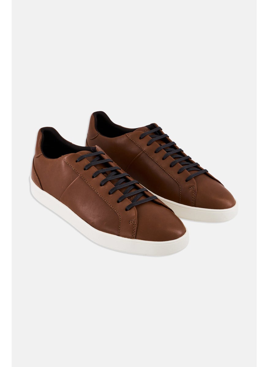 GEOX Men Regio Lace Up Shoes, Brown  - Image 1