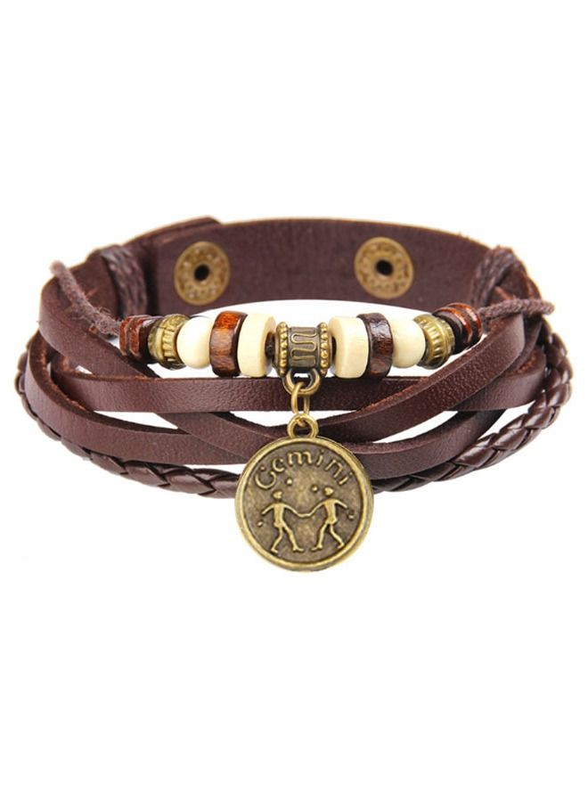 5esha 12 Constellations Beads Multilayer Bracelet with (Gamini)