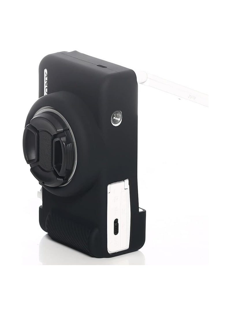 general For Sony ZV-1F, ZV-1 II/ZV-1M2 Vlog Camera, ZV1F Camera Silicone Case, Scratch Resistant Ultra Thin Soft Case with ZV1 F Screen Protector - Image 4