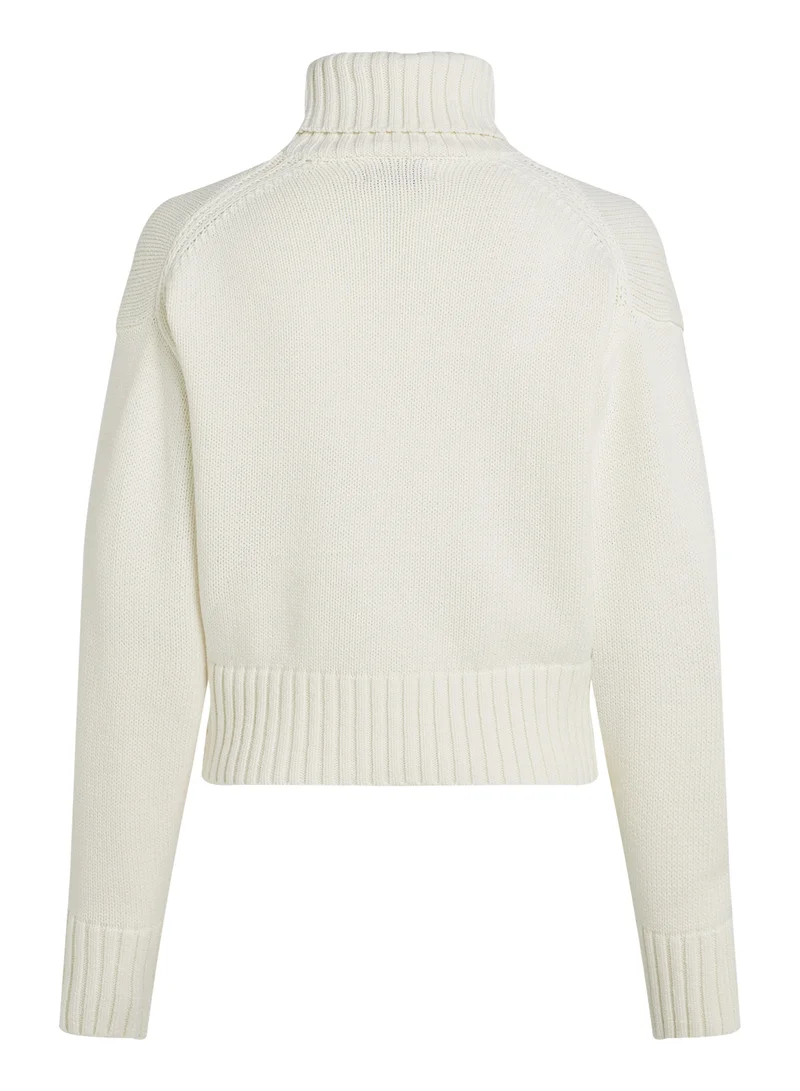 كالفن كلاين جينز CHENILLE MONOLOGO SWEATER