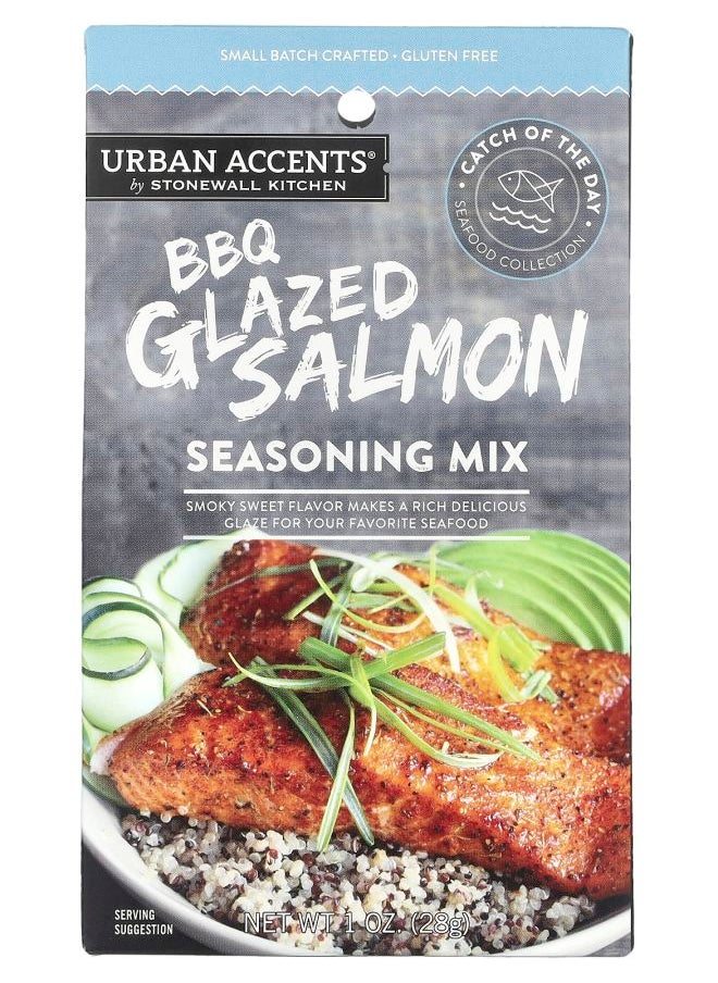 URBAN ACCENTS Seasoning Mix BBQ Glazed Salmon 1 oz (28 g) 