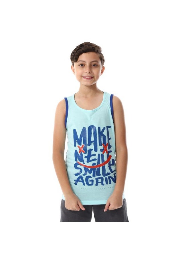 سيزار تيشيرت كت مطبوع للأولاد - Image 1