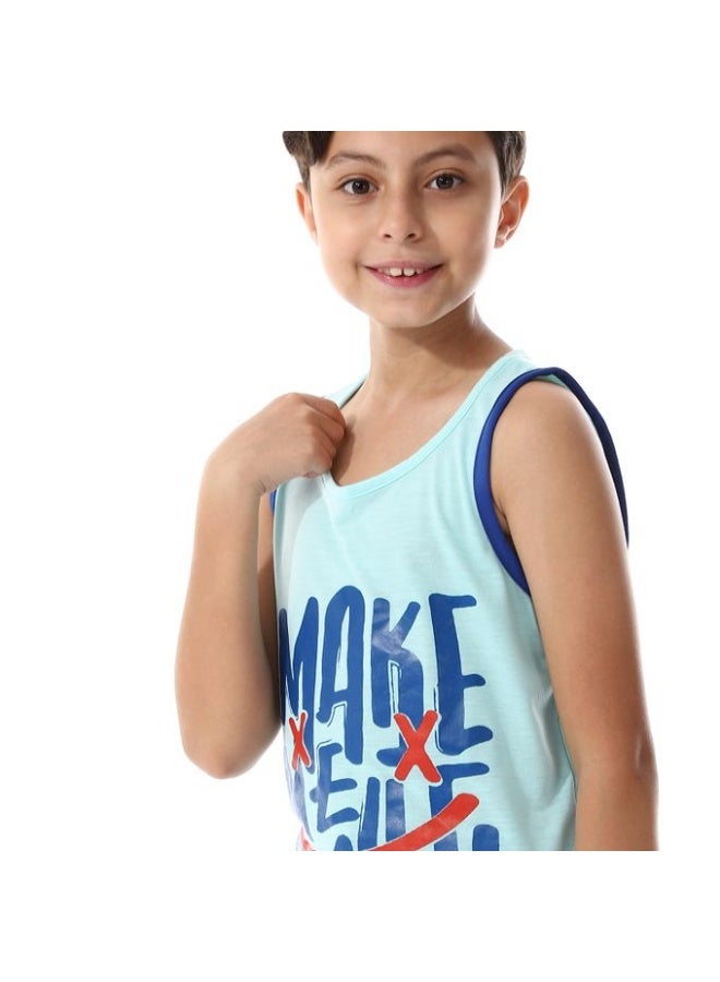 سيزار تيشيرت كت مطبوع للأولاد - Image 3