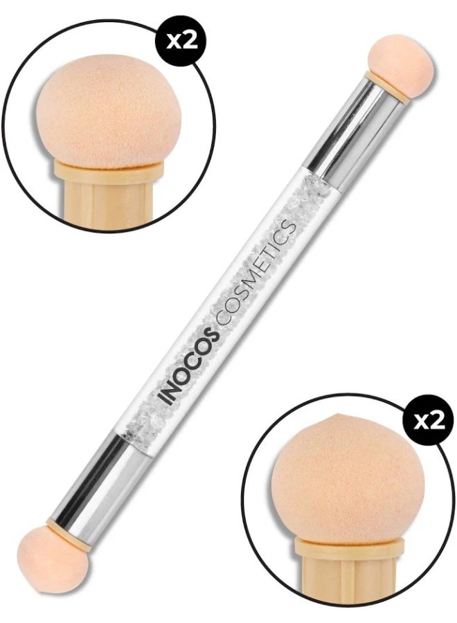 INOCOS Nail Art Sponge Brush + 4 Refills - Image 2