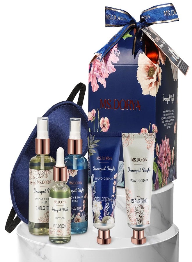 MS.DORYA Birthday Spa Gift Baskets for Women - 6 Pcs Self Care Gifts Set - Image 1