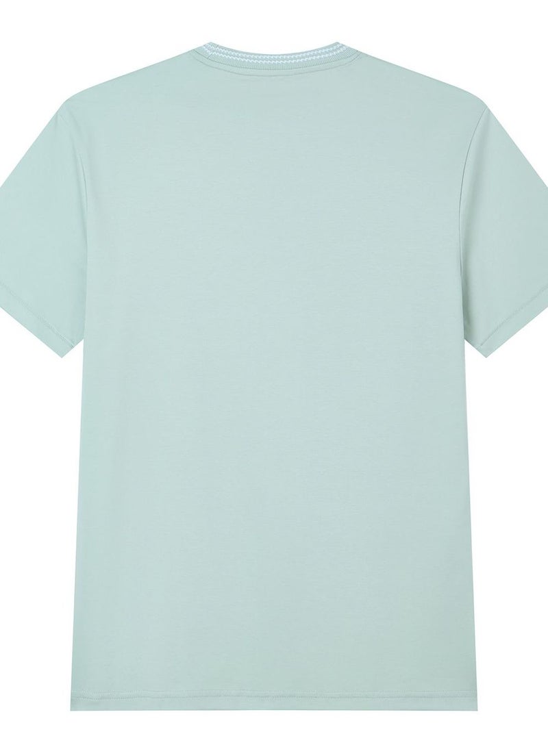 GIORDANO Men's Slim Fit Liquid Touch Cotton Tee - Image 4