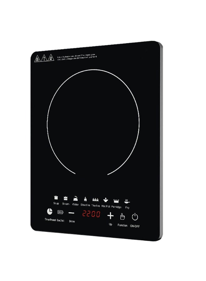 Brinaoki Portable Induction Cooktop Induction Stove Burner With Ultra Thin Body,Low Noise Hot Plate With Sensor Touch Single Electric Cooktops Countertop Stoveck - Image 1