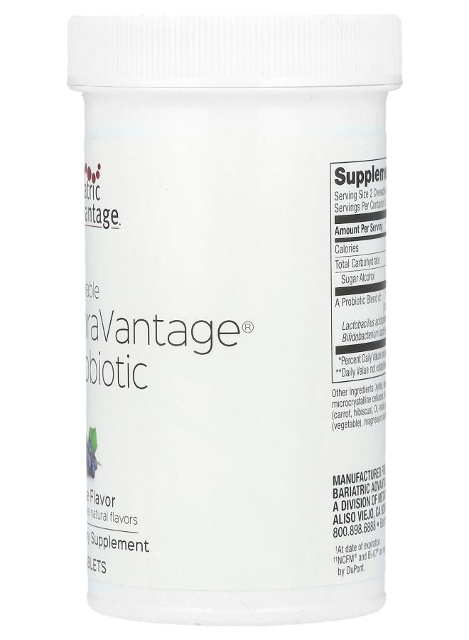 Bariatric Advantage Chewable FloraVantage Probiotic Grape 90 Tablets - Image 2