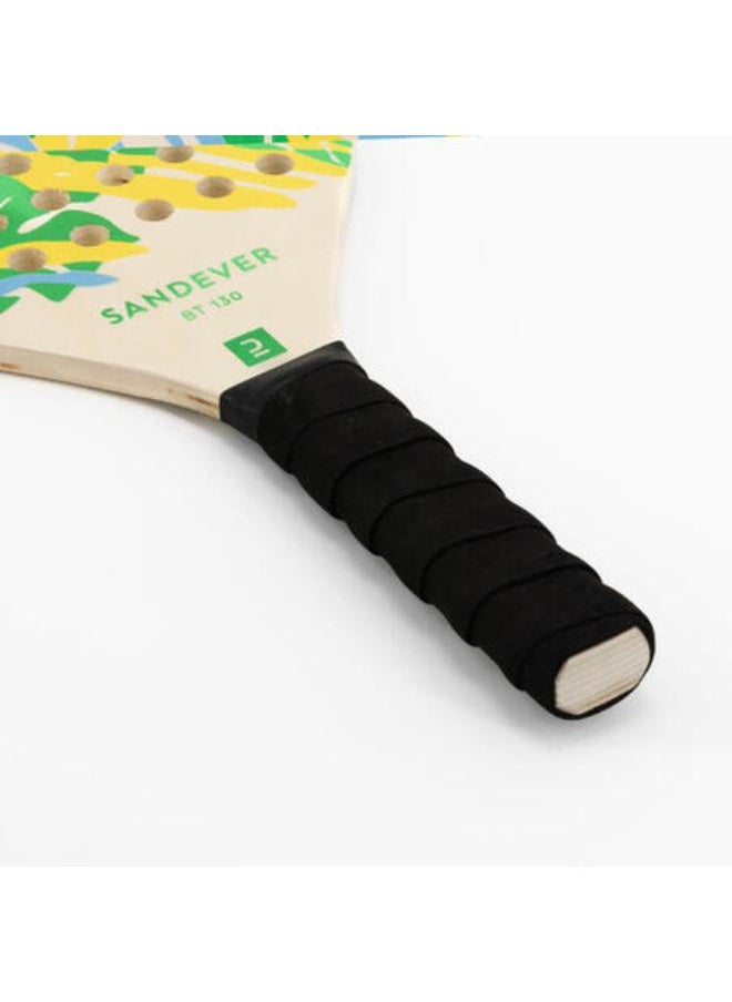 SANDEVER Beach Tennis Racket Set Experience - Green  - Image 4