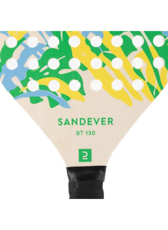 SANDEVER Beach Tennis Racket Set Experience - Green  - Image 3