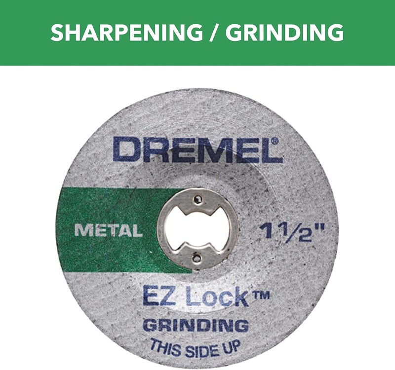 Dremel EZ541GR EZ Lock Grinding Wheel for Metal - 1.5 Inch Diameter, Pack of 2 - Image 2