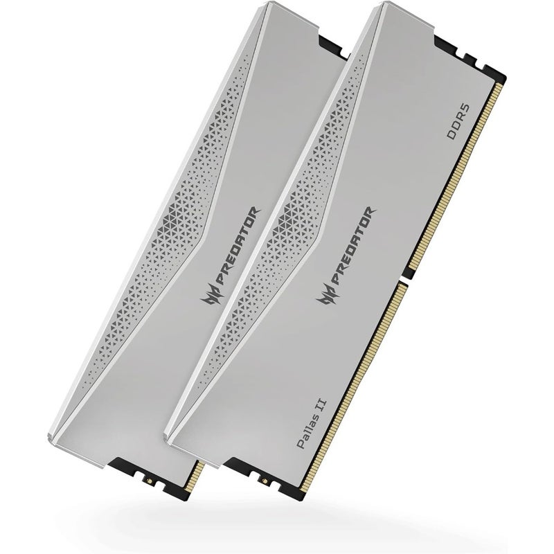 Predator Pallas II DDR5 RAM 32GB 16GBx2 6000MHz CL36 Intel XMP 3.0 AMD EXPO Certified Gaming High-Performance Desktop Memory Black Heat Spreader For PC - Image 1