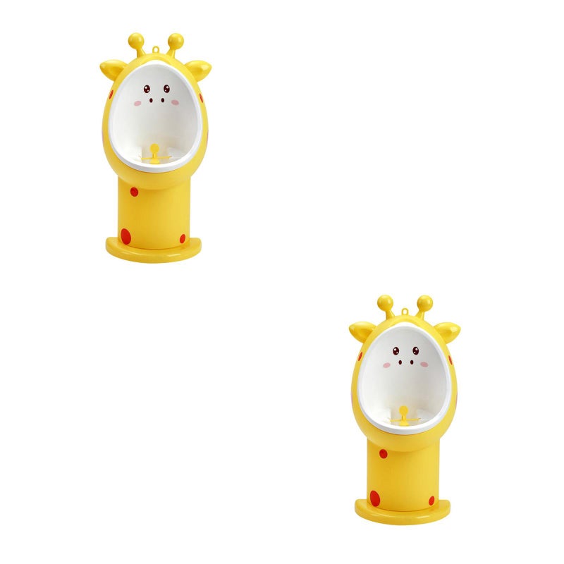 2pcs Adorable Boy Training Urinal Practical Boy Standing Urinal Boy Pee Potty - Image 1