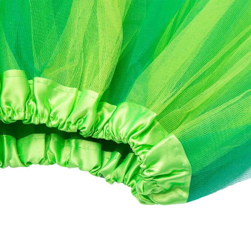Liatunou Layered Tulle Tutu for Women and Teen Girls, Running Skirts 80S Princess Ballet Dance Skirts Tutu for St.Patrick's Day/Halloween Party Favors (Light Green) - Image 4