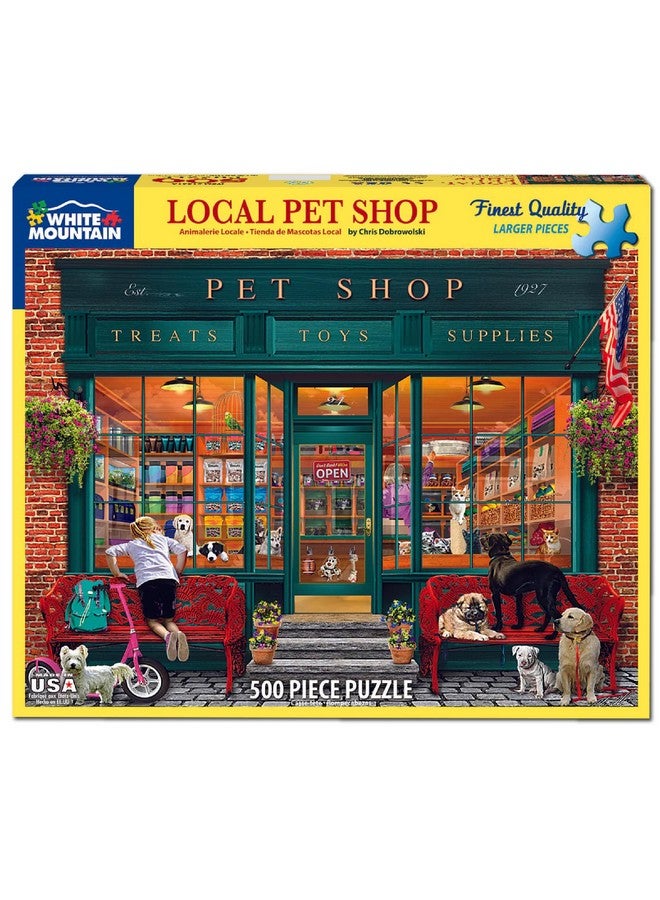 White Mountain Puzzles Local Pet Store - 500 Piece Jigsaw Puzzle - Image 2