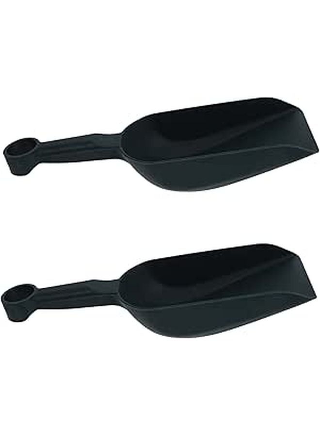Ergonomic Plastic Garden Trowel Set of 2 for Digging Planting and Weeding Lightweight Hand Shovel - Image 1