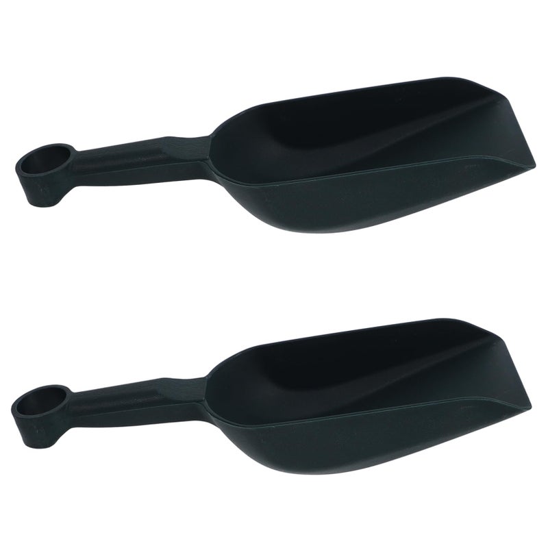 Ergonomic Plastic Garden Trowel Set of 2 for Digging Planting and Weeding Lightweight Hand Shovel - Image 2