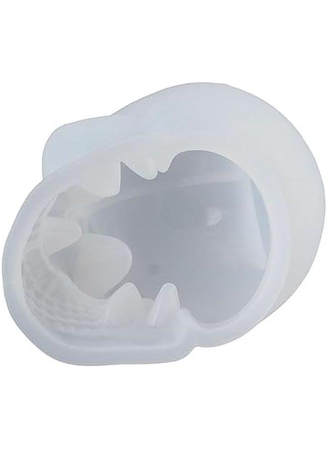 Generic - 3 Pcs Skull Resin Molds,3D Skull Silicone Molds,3 Size Molds for Candle Soap Resin Casting Art Crafts - Image 1