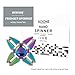 SCIONE Metal Fidget Spinner for Kid Adult Sensory Hand Fidget Toy 7 PackAnxiety Toys Stress Relief ReducerParty Favors Gifts for Kids Birthday Goodie Bag Stuffers Classroom Prizes - Image 3