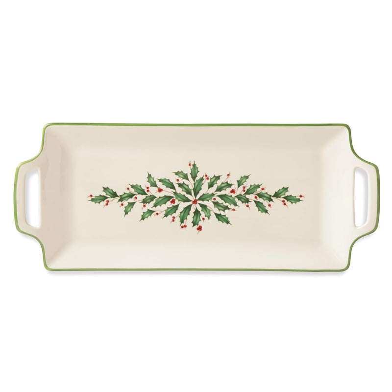 Lenox 879348 Holiday Hors dOeuvre Tray Christmas Hosting