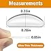 SMARTTOP Adhesive Nose Pad12 Pairs 13mm Ultra Thin Stick On Eyeglass Nose pad with Super Sticky Backing Silicone AntiSlip for Glasses Sunglasses - Image 4