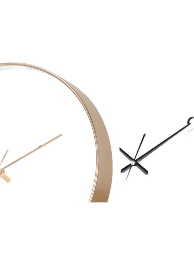 Compas Wall Clock For Living Room, Perpetual Calendar Wall Clock, Automatic Time Synchronization Radio-Controlled Clock, D6219Ay Gold, 35Cm - Image 3