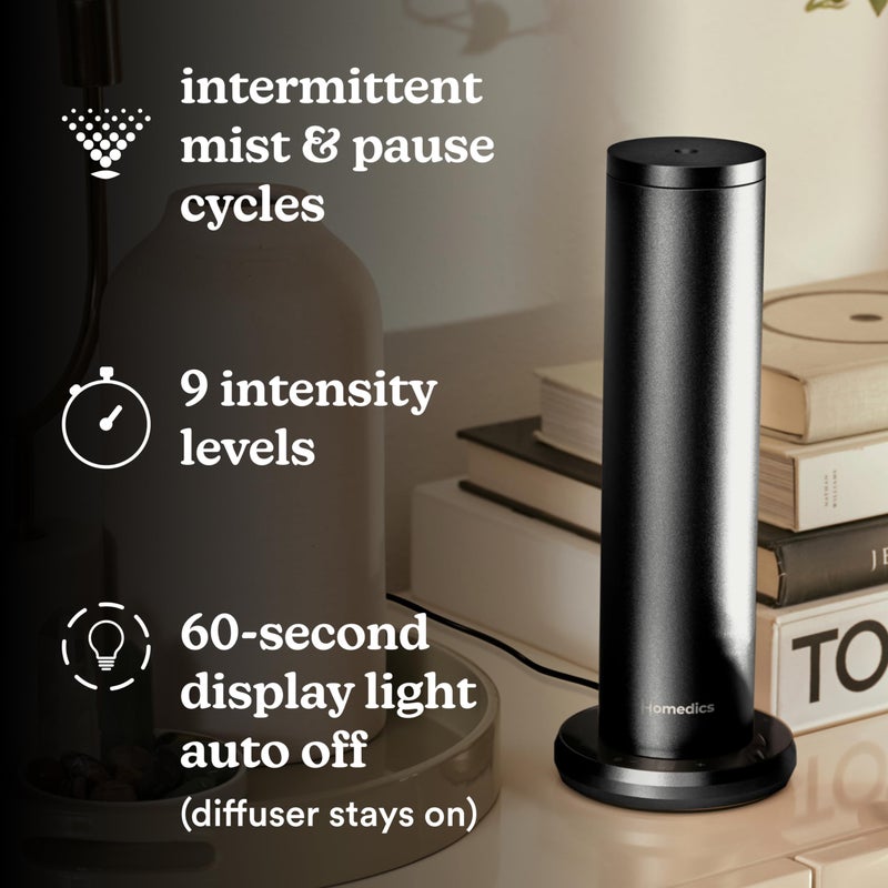 Homedics SereneScent Waterless Home Fragrance Diffuser, Use with Homedics SereneScent Oil (Sold Separately), Patented Air Diffusion Technology, Clean & Natural Fragrance, Enhances Mood, Large Rooms - Image 2