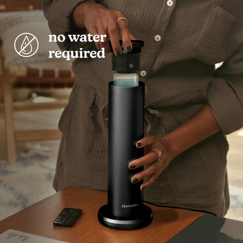 Homedics SereneScent Waterless Home Fragrance Diffuser, Use with Homedics SereneScent Oil (Sold Separately), Patented Air Diffusion Technology, Clean & Natural Fragrance, Enhances Mood, Large Rooms - Image 3