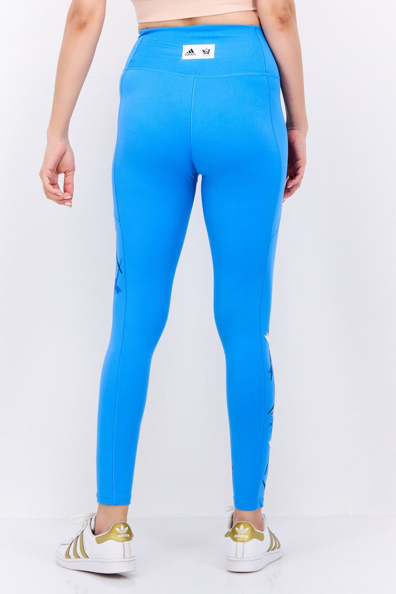 Adidas Women Sportswear Fit Training Legging, Blue - Image 3
