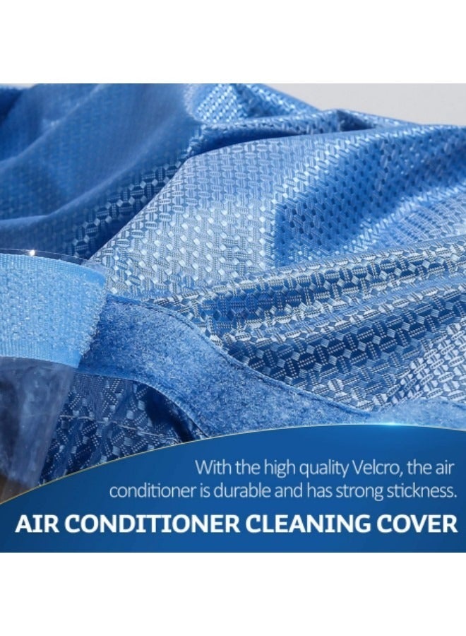 Air Conditioner Cleaning Cover Waterproof Dustproof Cover with 2.8M Water Pipe Cleaning Protector Bag for Household Air Conditioner (2P-3P)  - Image 4