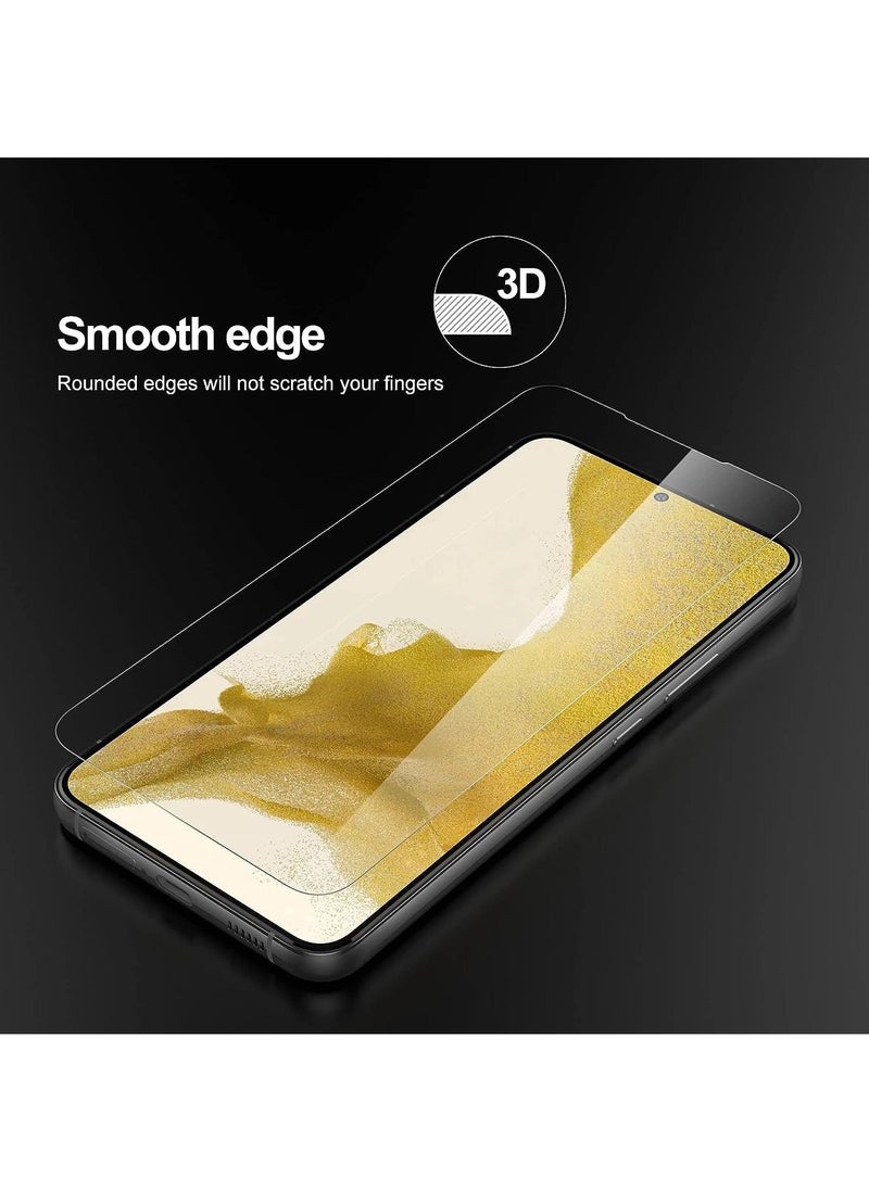 LEDIN - Compatible with Galaxy S22 Plus Screen Protector UV, UV Lamp Clear Curved Edge Tempered Glass for Samsung Galaxy - Image 1