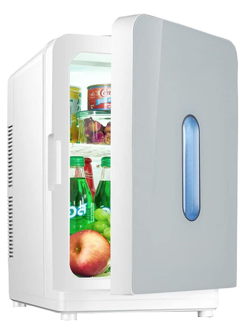 Mini Refrigerator Makeup Skincare 20L Large Capacity for Cosmetic Skin Care Products Fruits Milk and Medicines  - Image 1