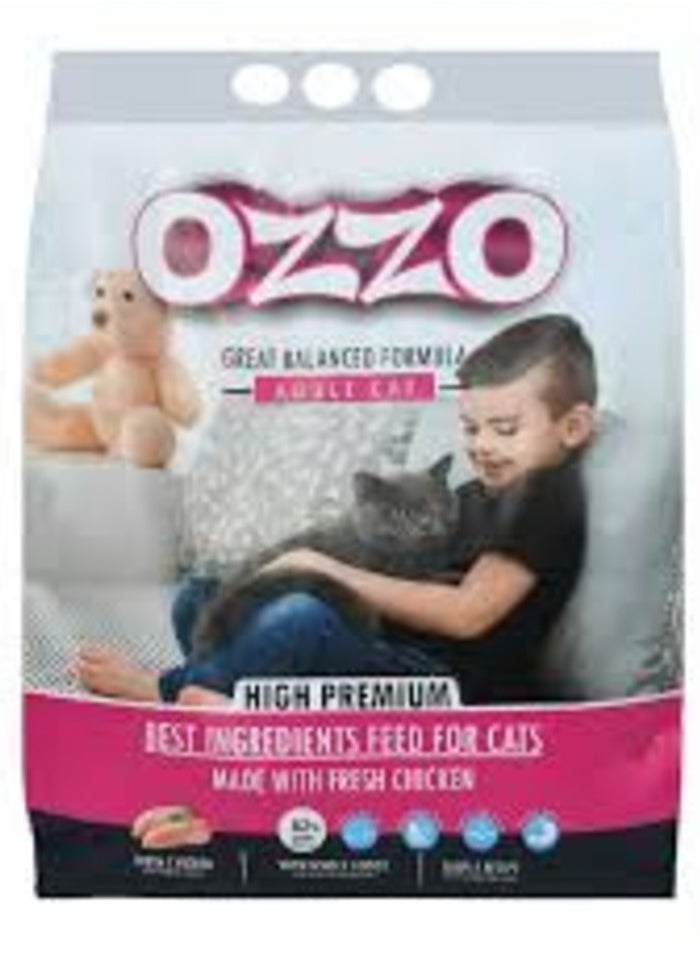 OZZO Dry Food with Chicken for Sensitive Adult Cats 10Kg 
