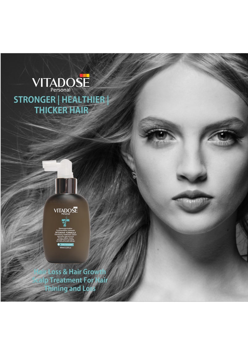 VITADOSE - Men's Hair Regrowth and Scalp Treatment 3 Month Supply | Spray on Tonic | for Hair Thinning and Loss - Image 1