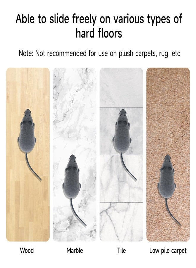 LUVI Fusicase Toys,Fusicase Fashion Cool Style New Remote Control Rat Mouse Wireless Toy for Cat Kitten Dog Pet Novelty Gift Trick/Playing with Cat(Gray) - Image 3