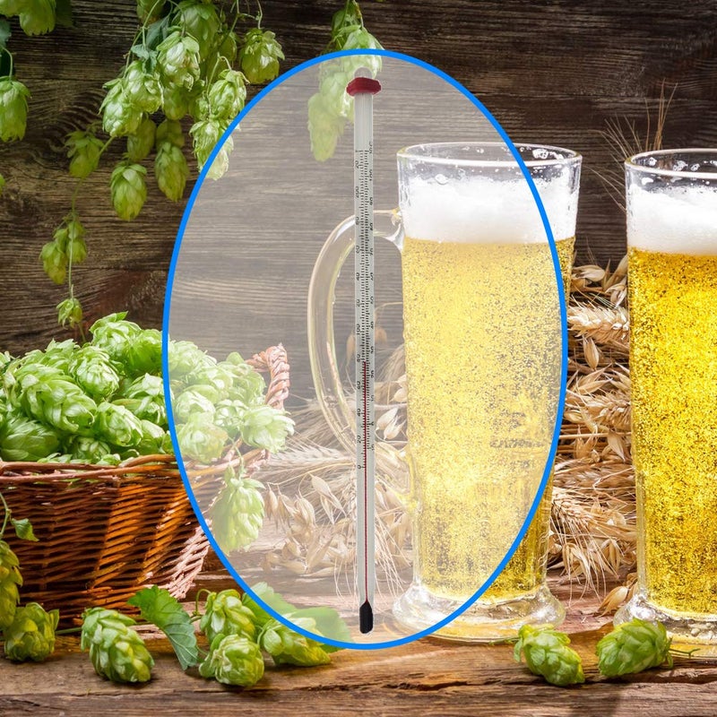 Thermometer World Home Brewing Thermometer for Brewing Wine and Beer - Glass Thermometer for Homebrew - Wine and Beer Making Equipment - Image 4