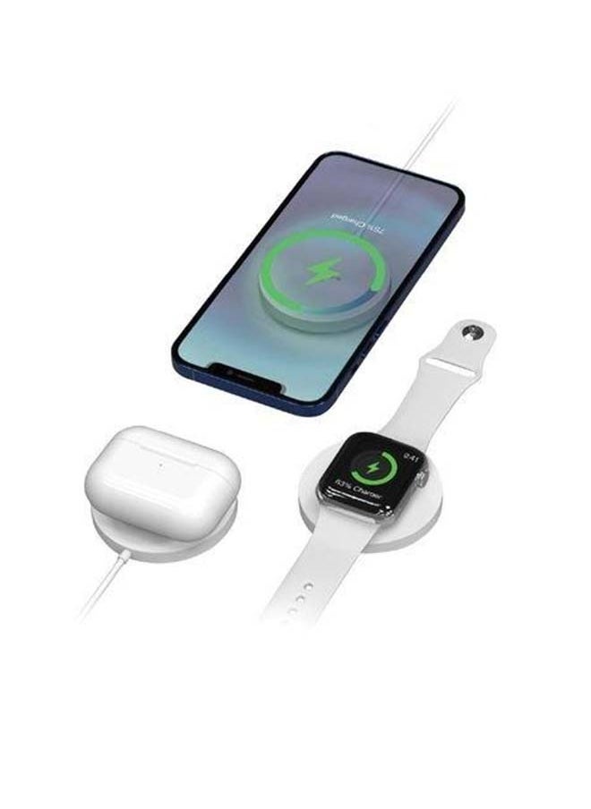 2in1 Premium Wireless Magnetic Charger Pad 15W - White - pzsku/Z1C0E5E9F02D2350BAC3BZ/45/_/1735046163/52be7359-1cc0-4948-bf6d-1e8ef68300c7