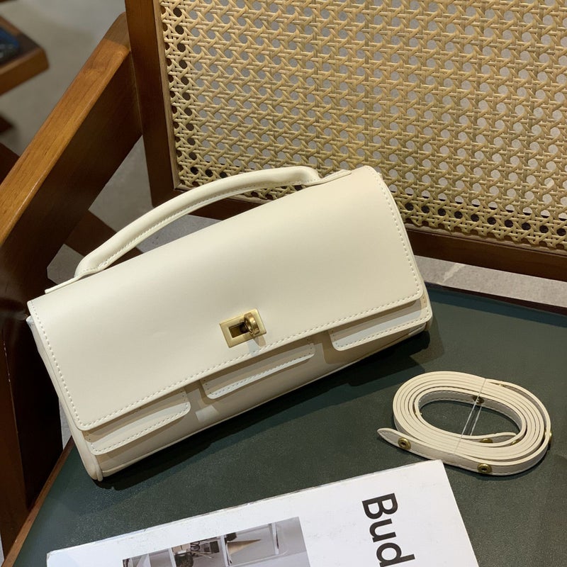 Retro Clutch Bag Commuter Shoulder Armpit Bag Niche Commuter Tote Bag Fashion Classic Kelly Bag - Image 1