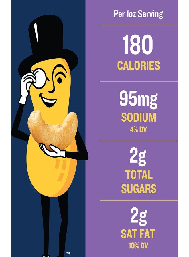 PLANTERS Deluxe Salted Mixed Nuts, Roasted Cashews, Almonds, Pecans, Pistachios, and Hazelnuts, Party Snacks, Plant-Based Protein, Quick Snack for Adults, After School Snack, 34oz Container - Image 2