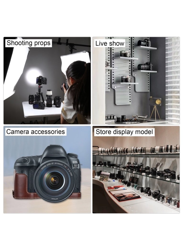 Generic Non-Working Dummy DSLR Camera Model Photo Studio Props with with 24-70 Lens & Hood for Canon EOS 5D Mark IV  - Image 5