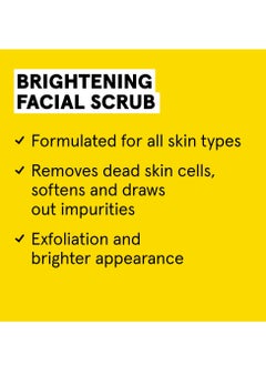 Acure Acure Brightening Facial Scrub Duo Pack - 4 Fl Oz Each - 2 Pack - All Skin Types, Sea Kelp & French Green Clay - Softens, Detoxifies and Cleanses  - Image 2