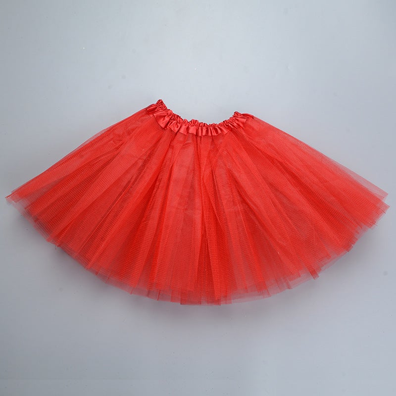 New Adult Tutu Ballet Dance Skirt Bright red 