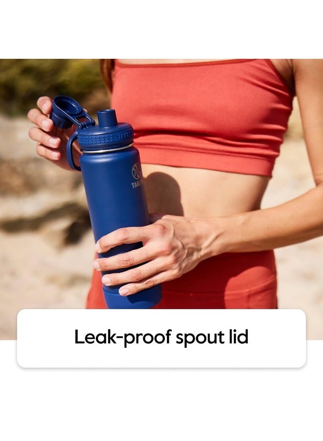 Takeya Actives Insulated Stainless Steel Water Bottle with Spout Lid 18 oz 51064 - Image 3