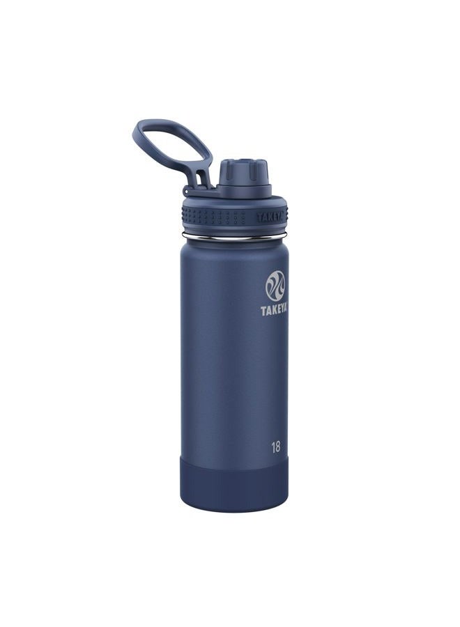 Takeya Actives Insulated Stainless Steel Water Bottle with Spout Lid 18 oz 51064 - Image 1