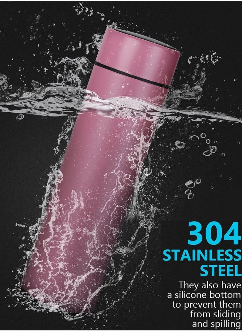 SP Smart Vacuum Flask And Water Bottle For Hot And Cold Drinks Keeps Your Drink Cold For 24 And Hot For 8 Hours With LED Temperature Display Stainless Steel Water Bottle Camping Flask  - Image 4