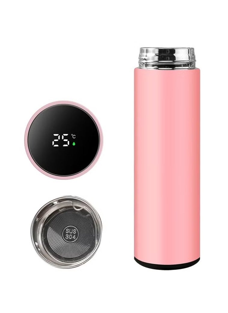 SP Smart Vacuum Flask And Water Bottle For Hot And Cold Drinks Keeps Your Drink Cold For 24 And Hot For 8 Hours With LED Temperature Display Stainless Steel Water Bottle Camping Flask  - Image 2